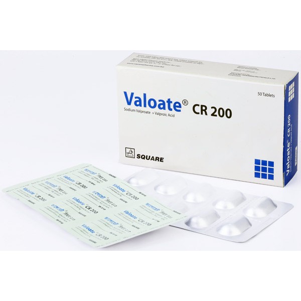 VALOATE CR 200mg  Tab.